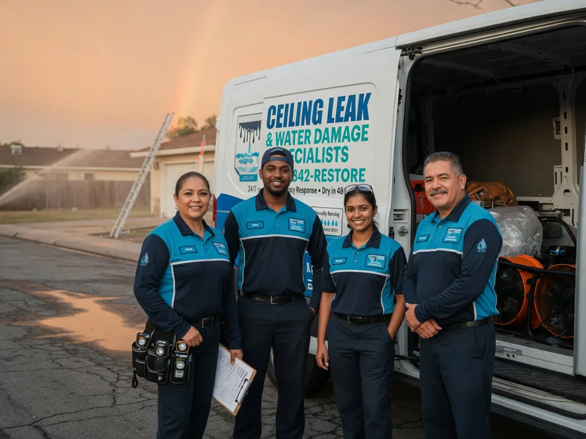 Ceiling Leak Cleanup company in Slagle, LA