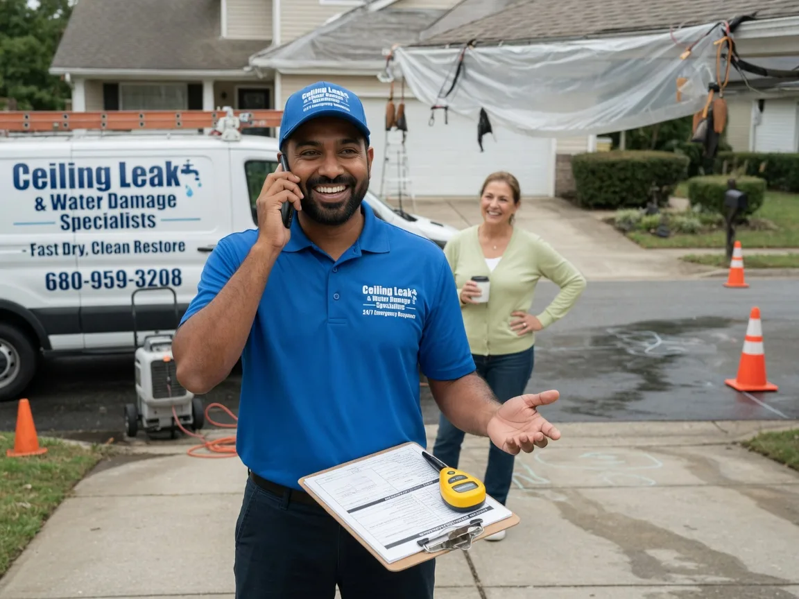 Ceiling Leak Cleanup Slagle, LA FAQs